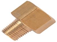 Brass Bsp-npt Adapter 1/8" Bspt To 1/4" Npt Brass Pipe Fitting Connector